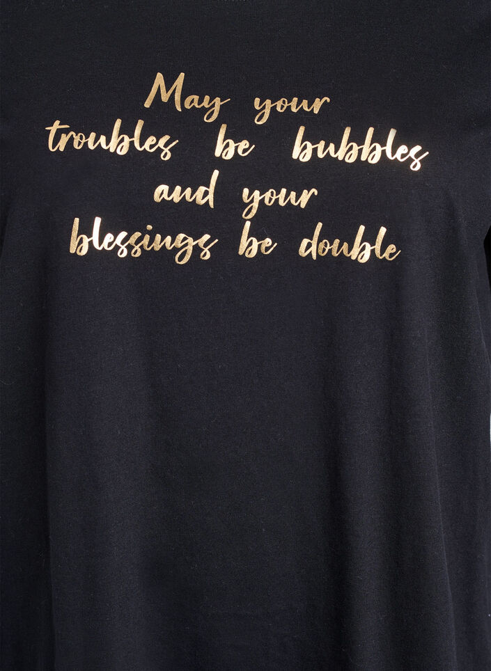 FLASH - T-shirt med motiv, Sort, Packshot image number 2