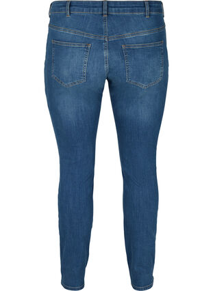 Ekstra slim Sanna jeans , Blue denim, Packshot image number 1