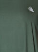 Ensfarvet tr&aelig;nings t-shirt, Gr&oslash;n, Packshot image number 2