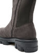 Chunky st&oslash;vle i imiteret ruskind, Brun, Packshot image number 2