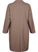 Blazerkjole med dobbeltradet knapper, Walnut, Packshot image number 1