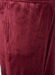L&oslash;se bukser i velour, R&oslash;d, Packshot image number 2