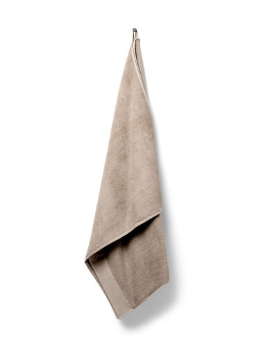Håndklæde i bomuldsfrotté, Aluminum, Packshot image number 0