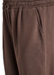 Sweatpants med h&oslash;j talje og lommer, Brun, Packshot image number 2