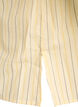 Stribet skjortebluse i l&oslash;s pasform, Gul, Packshot image number 3