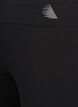 Sportsbukser i bomuld, Sort, Packshot image number 2