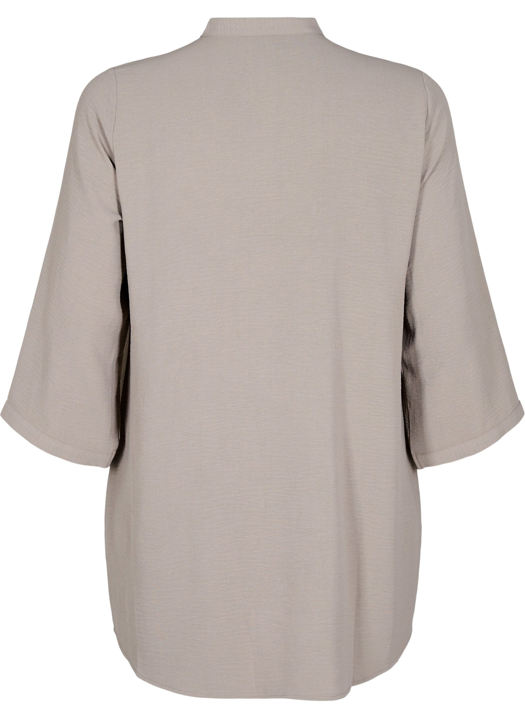 ZizziTunika med 3/4 &aelig;rmer, Beige, Packshot image number 1