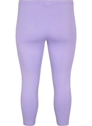 Basis 3/4 leggings i viskose , Violet Tulip, Packshot image number 1