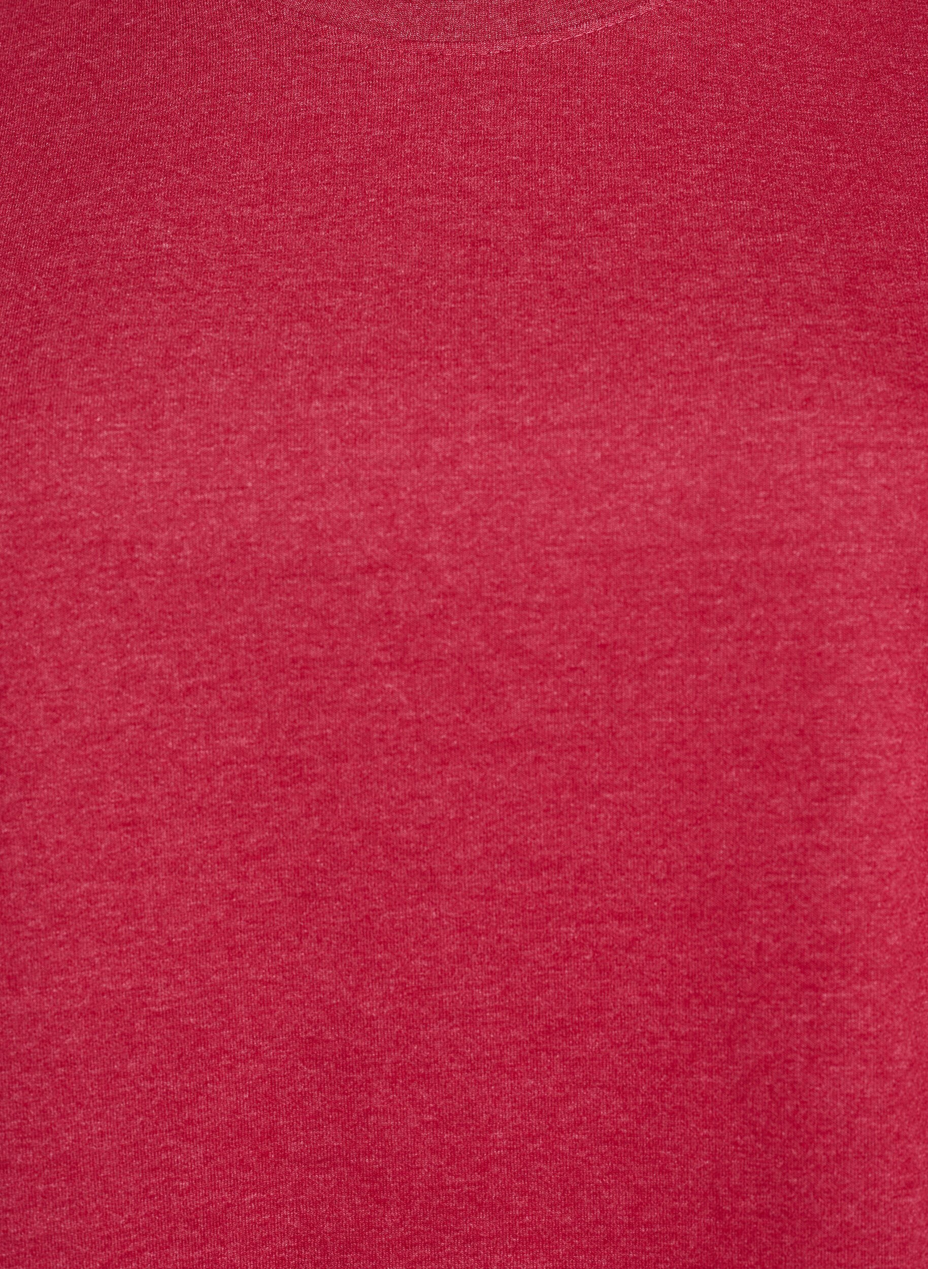 Zizzi FLASH - Sweatshirt med rund hals , R&oslash;d, Packshot image number 2