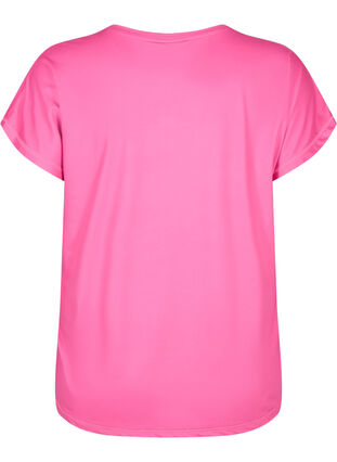 Kortærmet trænings t-shirt, Raspberry Rose, Packshot image number 1