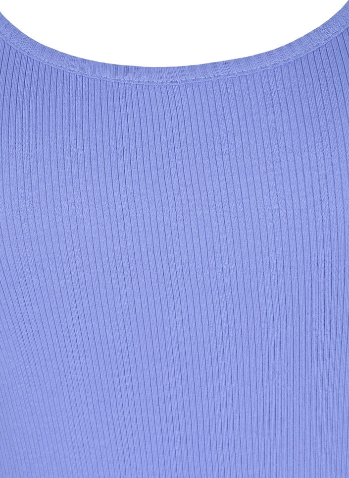 2-pak basis tanktop i rib, Ultramarine/White, Packshot image number 2