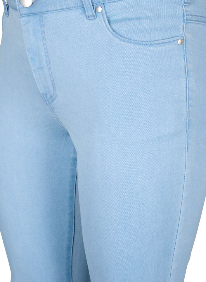 Viona jeans med regulær talje, Blå, Packshot image number 2