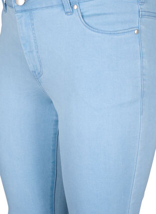 Viona jeans med regulær talje, Ex Lt Blue, Packshot image number 2