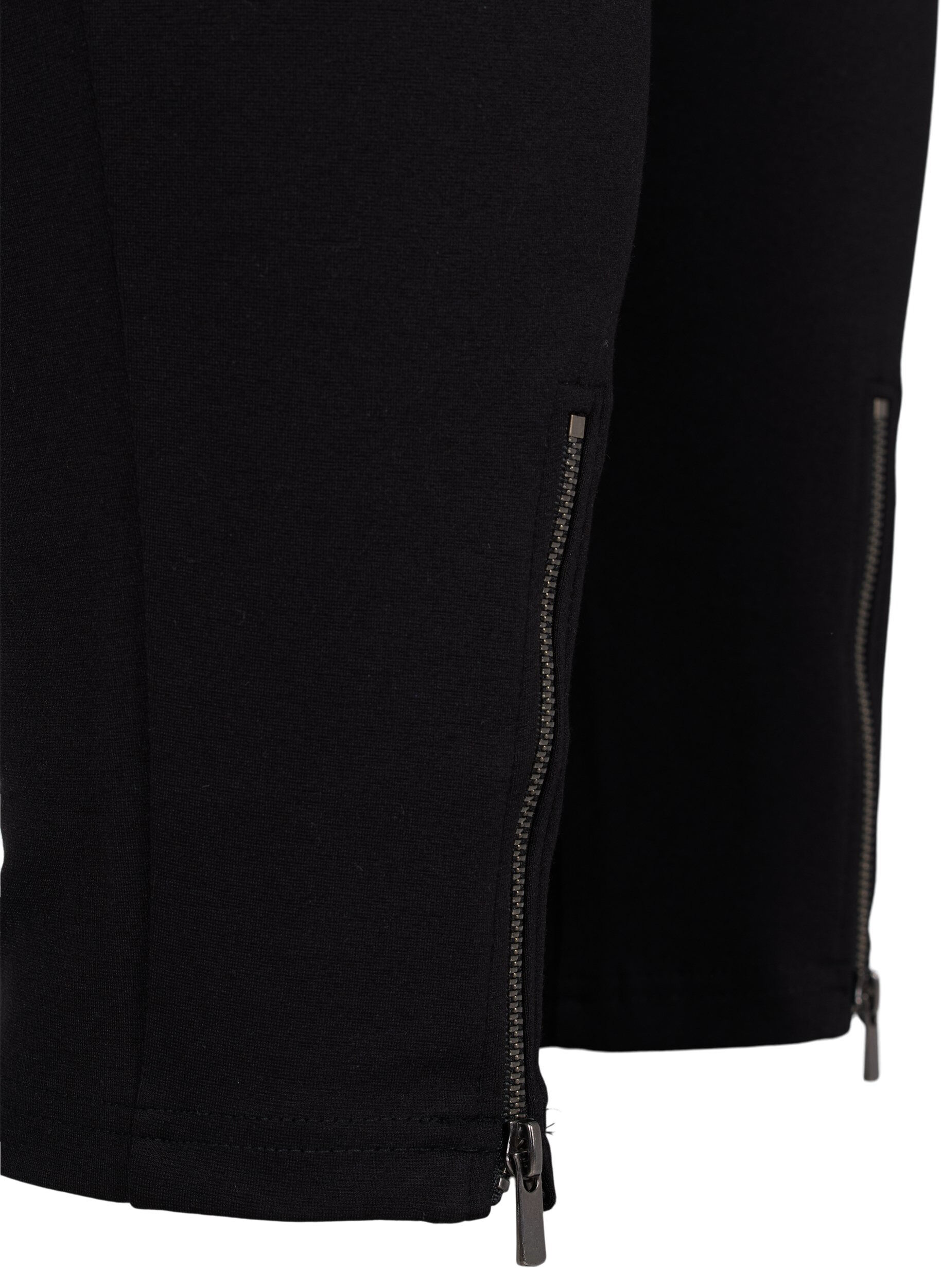 Zizzi Leggings med lynl&aring;s, Black, Packshot image number 3