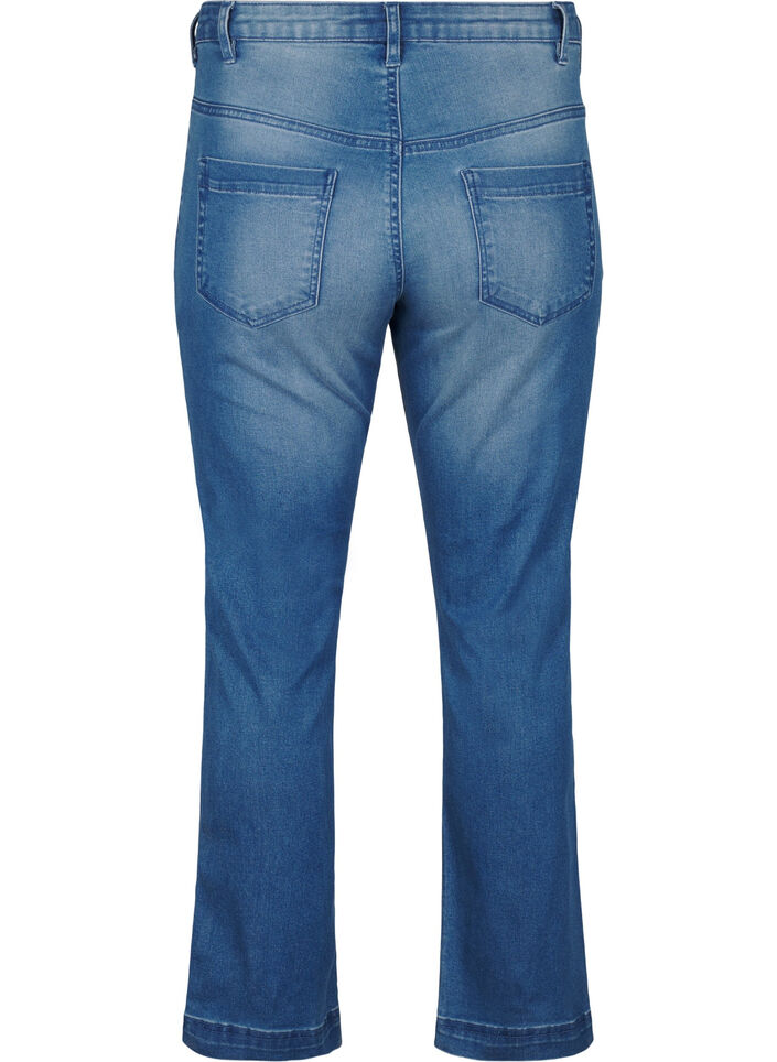 Slim fit Emily jeans med regul&aelig;r talje, Bl&aring;, Packshot image number 1