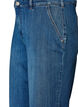 Wide fit Myra jeans med h&oslash;j talje, Bl&aring;, Packshot image number 2