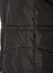 Puffervest med justerbar talje, Sort, Packshot image number 3