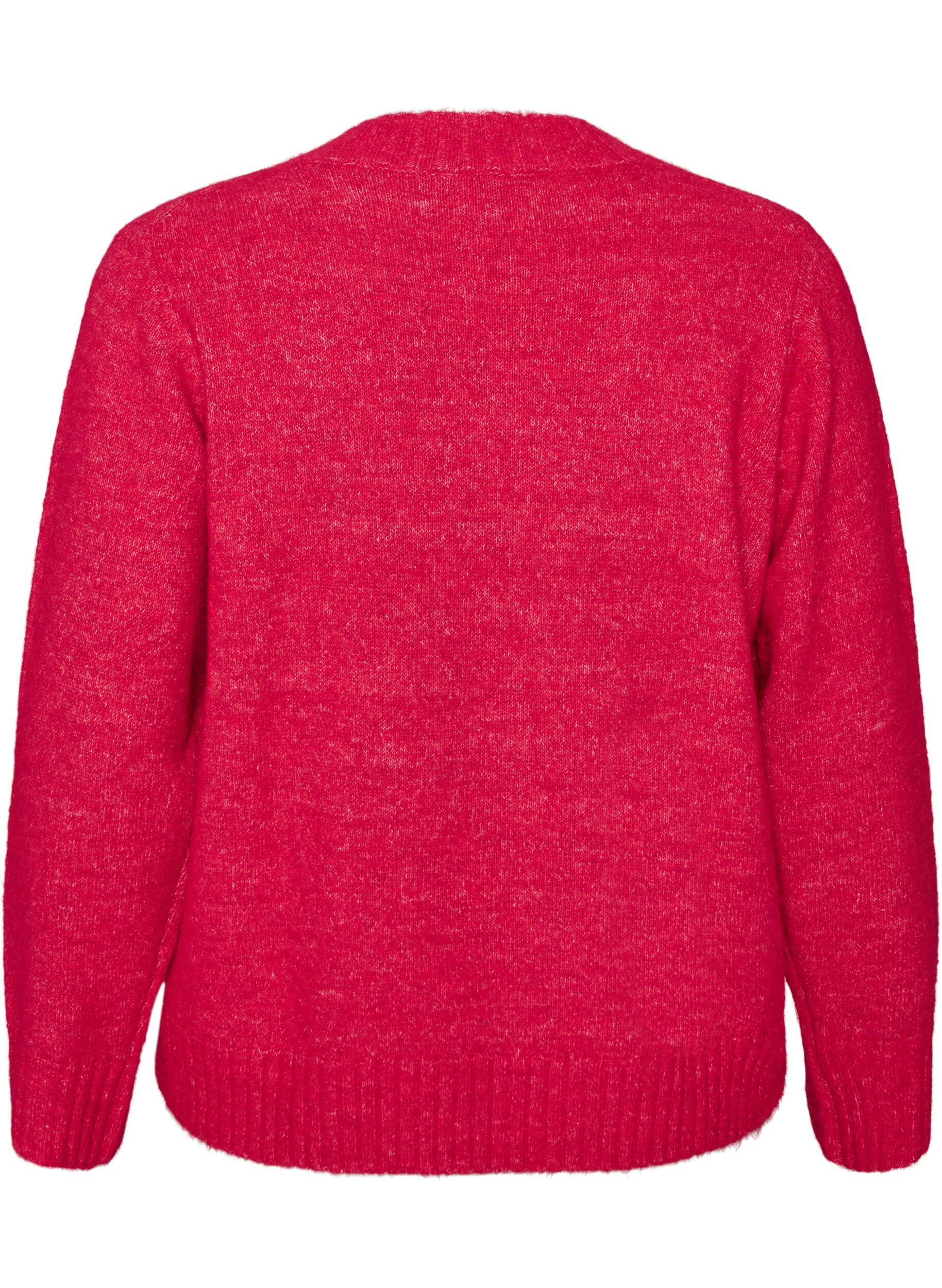 ZizziStriktr&oslash;je med V-hals, Lyser&oslash;d, Packshot image number 1