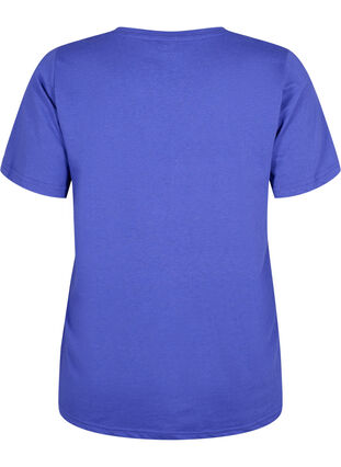 FLASH - T-shirt med v-hals, Royal Blue, Packshot image number 1