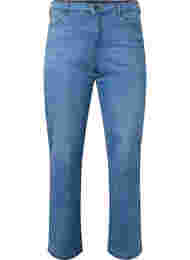 Højtaljede Gemma jeans med regular fit, Light blue