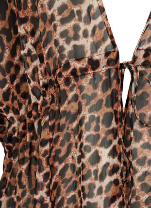 Strand kimono med print, Leopard, Packshot image number 2