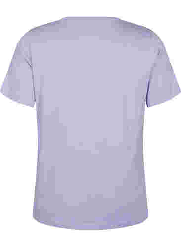 FLASH - T-shirt med rund hals, Lavender, Packshot image number 1
