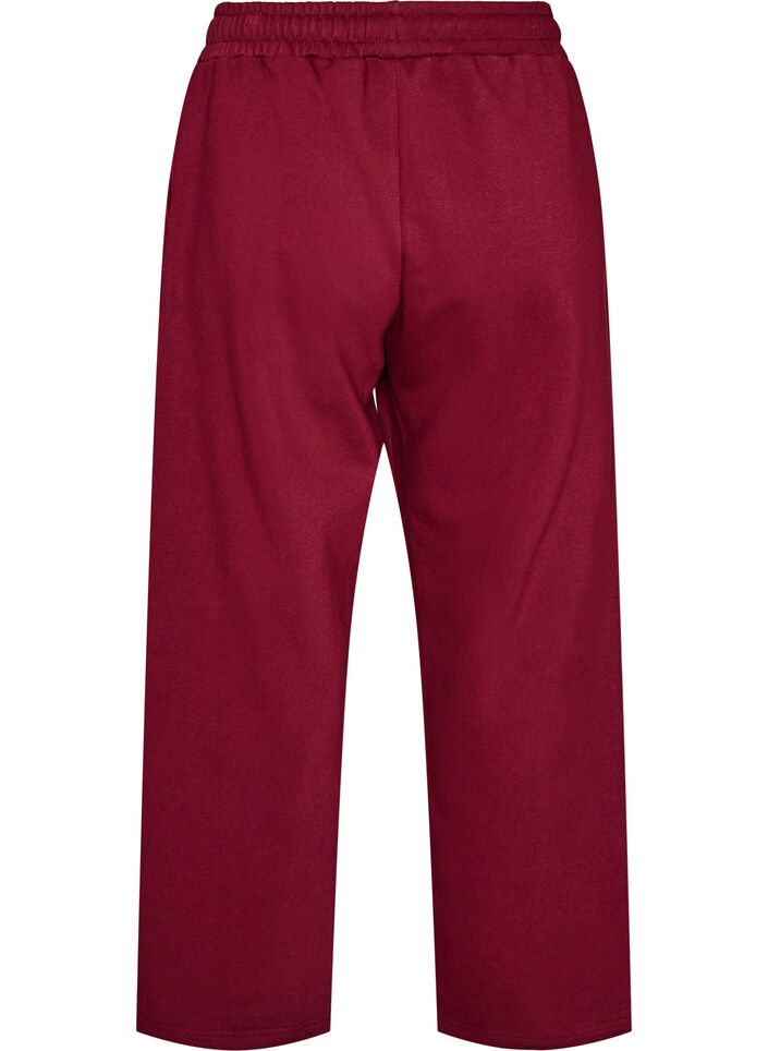 Sweatpants med lommer, R&oslash;d, Packshot image number 1