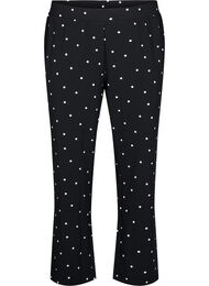 FLASH - Bukser med straight fit, Sort