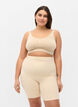 Light shapewear shorts med h&oslash;j talje, Beige, Model image number 0