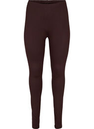 Basis leggings i viskose, Brun