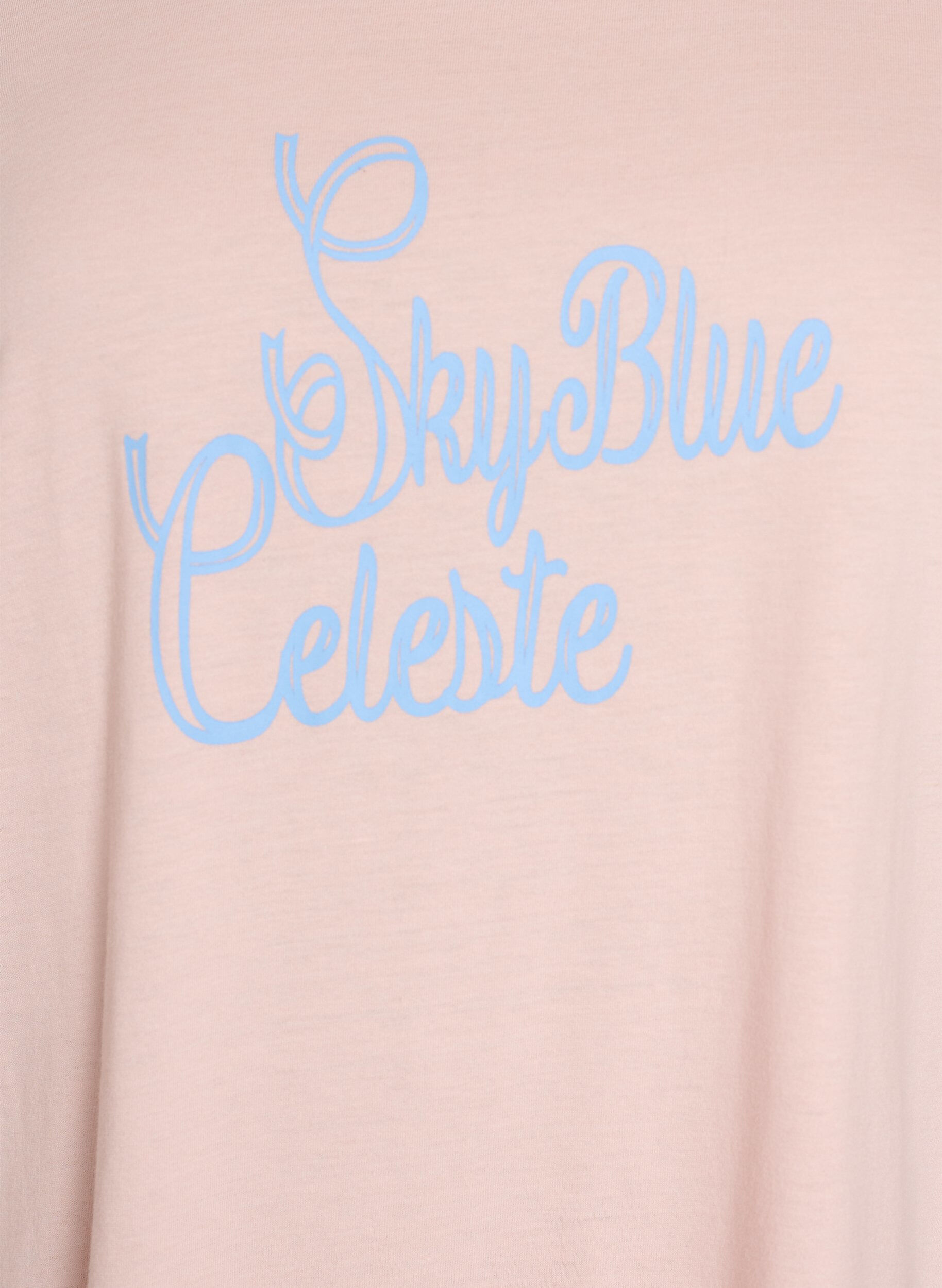 ZizziT-shirt med motiv, Lyser&oslash;d, Packshot image number 2