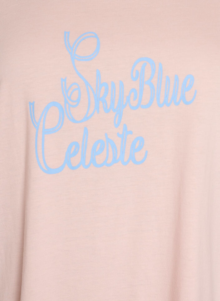 T-shirt med motiv, Lyser&oslash;d, Packshot image number 2
