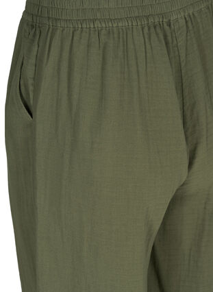 7/8 bukser med vidde, Ivy Green, Packshot image number 3
