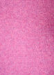 Meleret strikbluse med rund hals, Lilla, Packshot image number 2