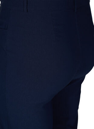 Klassiske bukser i viskosemix, Night Sky, Packshot image number 3