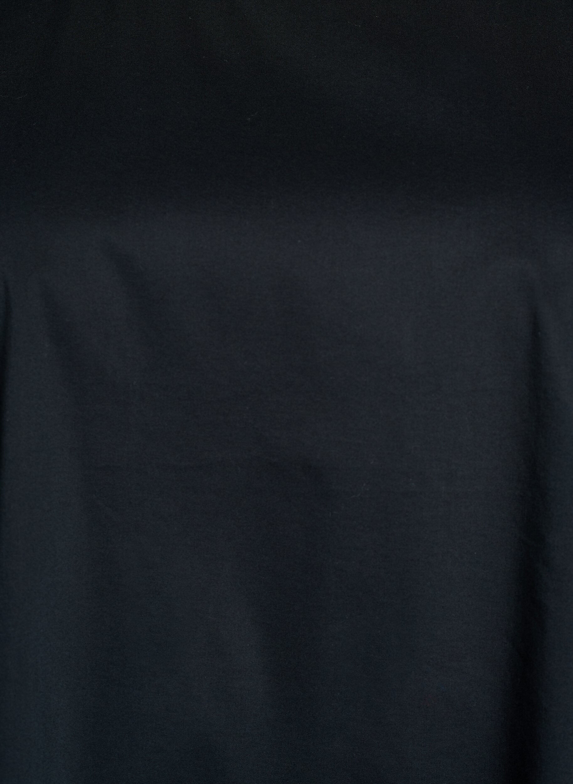 Zizzi &AElig;rmel&oslash;s top med bindedetalje i siderne, Sort, Packshot image number 2