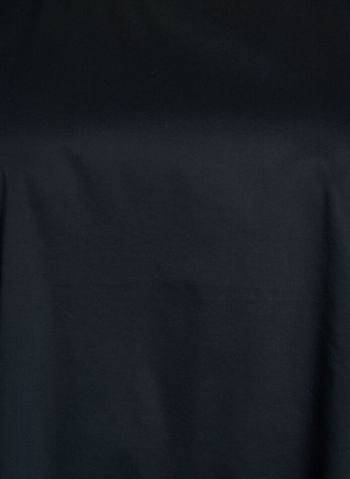 &AElig;rmel&oslash;s top med bindedetalje i siderne, Sort, Packshot image number 2