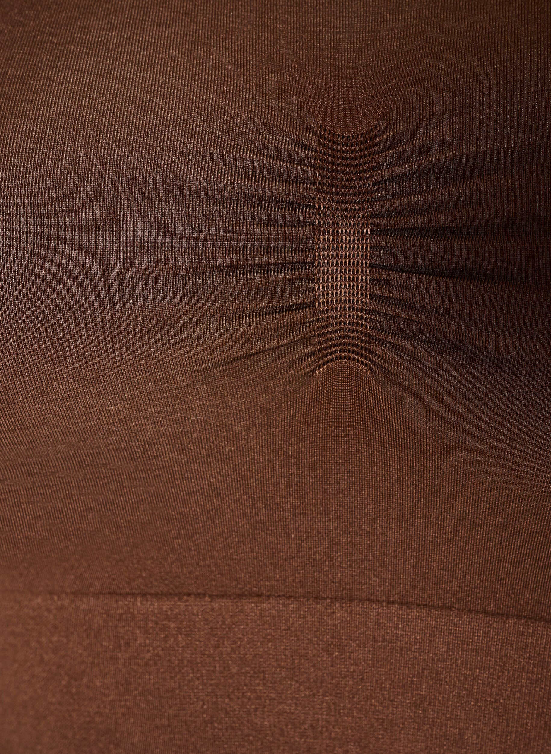 ZizziSeamless bh top, Brun, Packshot image number 2