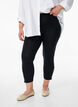 3/4 leggings med knapper, Sort, Model image number 0