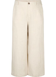 Habitbukser i materialemix med hør, Rainy Day