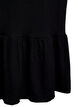 Strandkjole i viskose med flettede stropper, Sort, Packshot image number 3