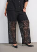 Blondebluse med dekorative knapper, Sort, Model image number 3