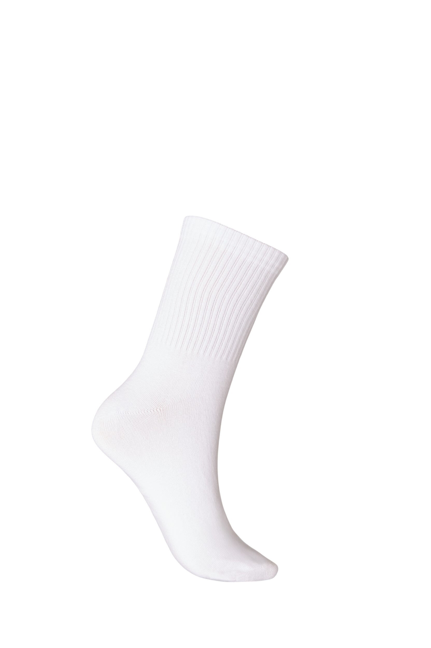 ZizziBomuldsstr&oslash;mper med motiv, Hvid, Packshot image number 1