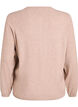 Cardigan med runde knapper, Beige, Packshot image number 1