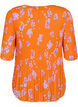 Blomstret bluse i pliss&eacute;, Exuberance Flower, Packshot image number 1