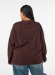 Basis t-shirt med lange &aelig;rmer, Brun, Model image number 2