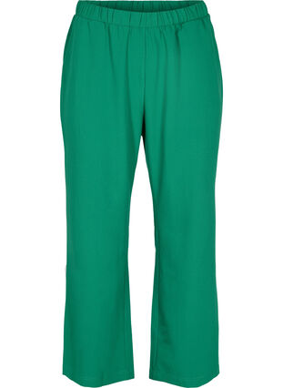 Løse bukser med lommer, Verdant Green, Packshot image number 0