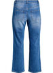 Jeans med forlommer og lige ben, Bl&aring;, Packshot image number 1