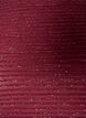 Bluse med struktur og glimmer, R&oslash;d, Packshot image number 2