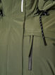 Vandafvisende parka med h&aelig;tte og funktionelle detaljer, Gr&oslash;n, Packshot image number 2